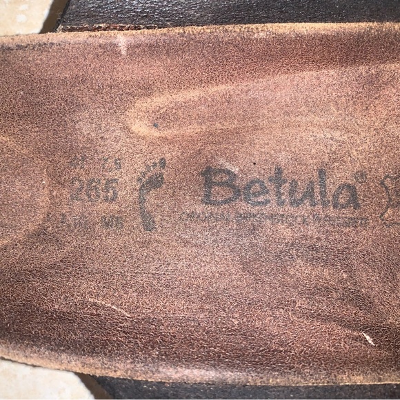 BETULA BY Birkenstock brown suede sandals women’s size 10 - Picture 12 of 13